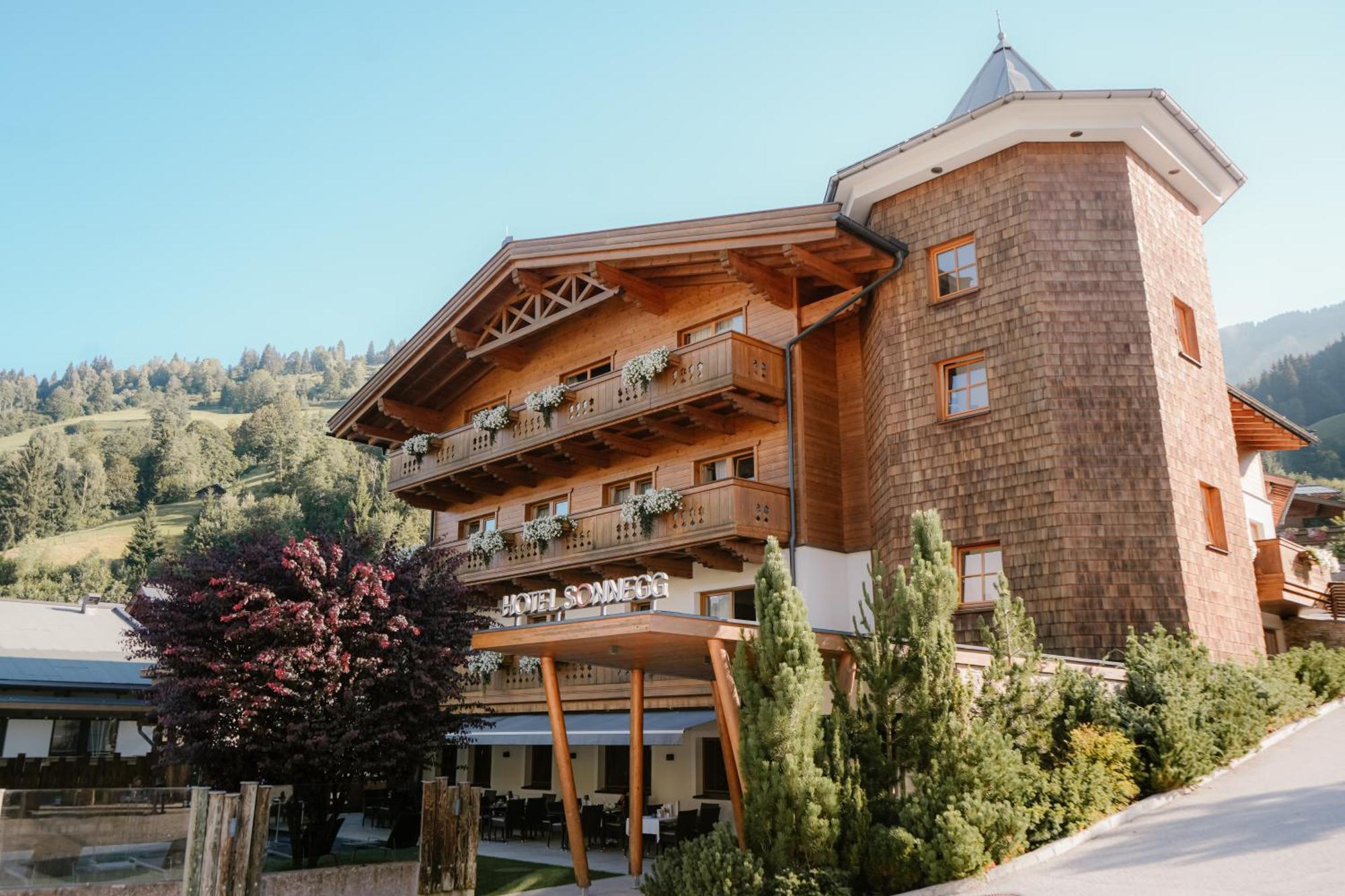 Hotel Sonnegg Saalbach-Hinterglemm Buitenkant foto